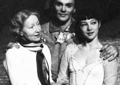With Vladimir Vasiliev and Ekaterina Maksimova