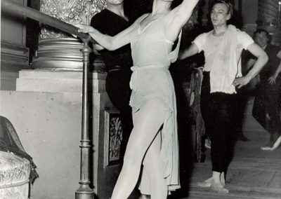 Г. Уланова, Ю. Жданов, Б. Хохлов. Гранд-опера, Париж, 1958