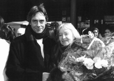 John Neumeier and Galina Ulanova, 1991