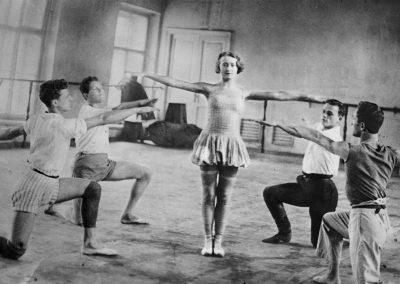 The Golden Age rehearsal. 1930